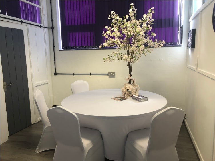 Event Table & Centerpiece Norwich Showroom