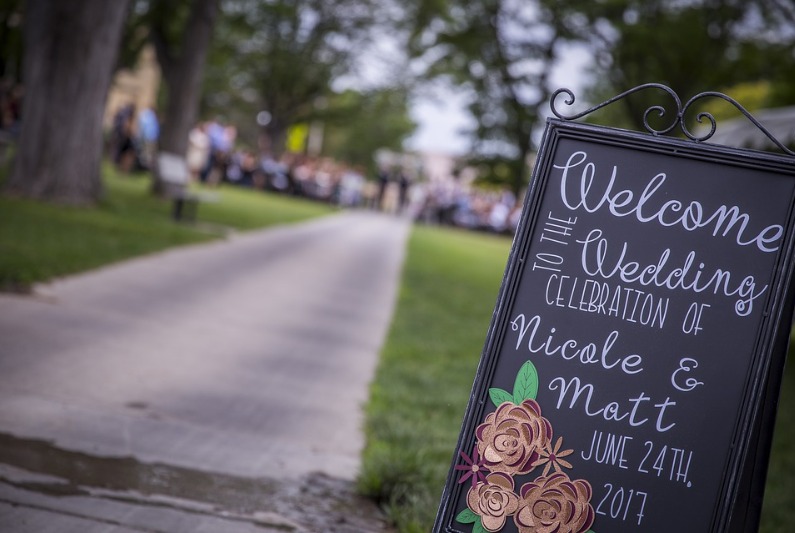 wedding-sign-welcome