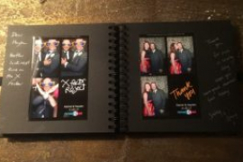 Mirror booth guest book
